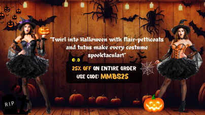 Spooktacular Styles: Elevate Your Halloween Look with Petticoats and Tutus