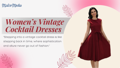 The Timeless Elegance of Vintage Cocktail Dresses by Malcomodes