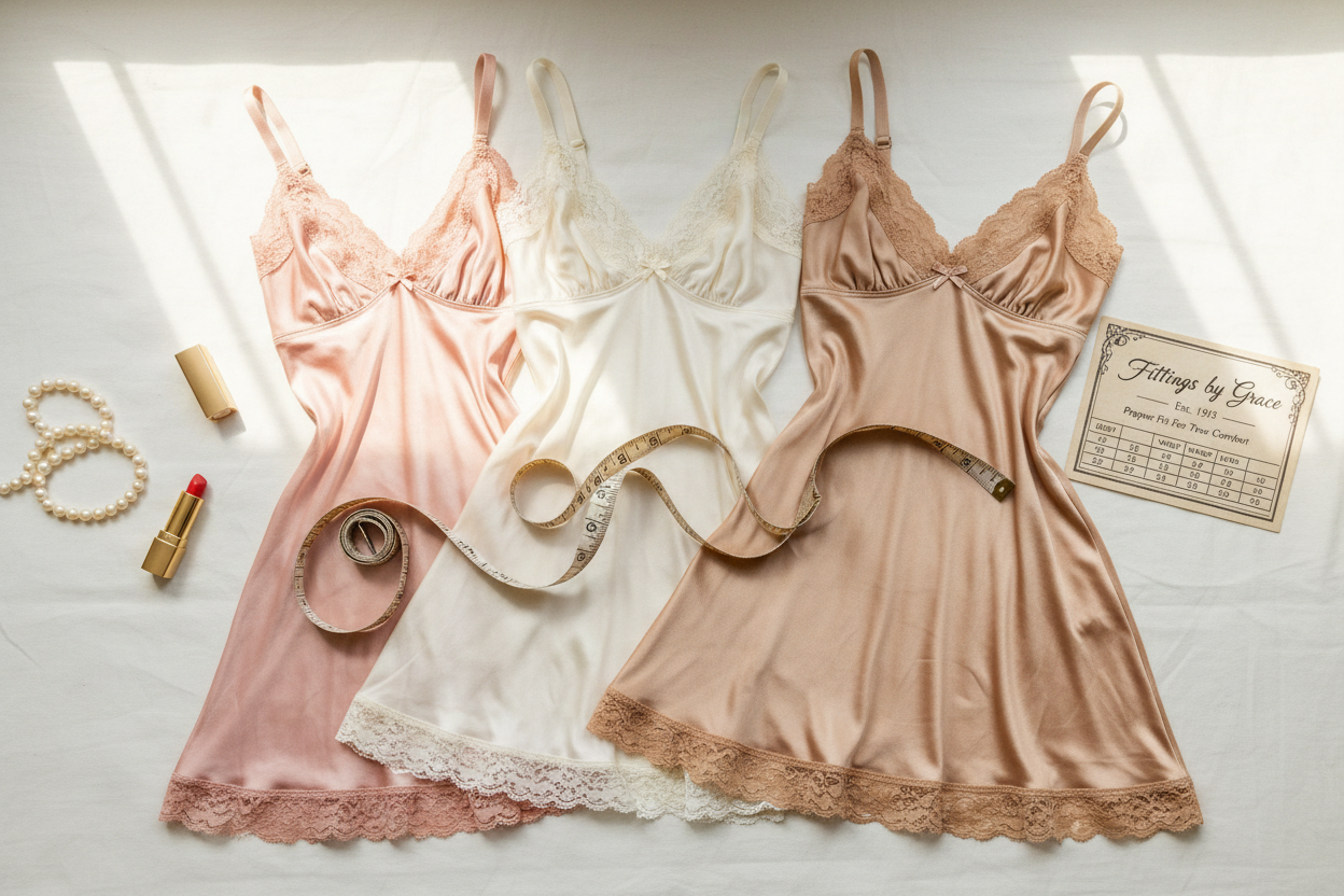 How to Buy Vintage Nylon Slips: The Ultimate Guide to Sizing, Fit, and Style