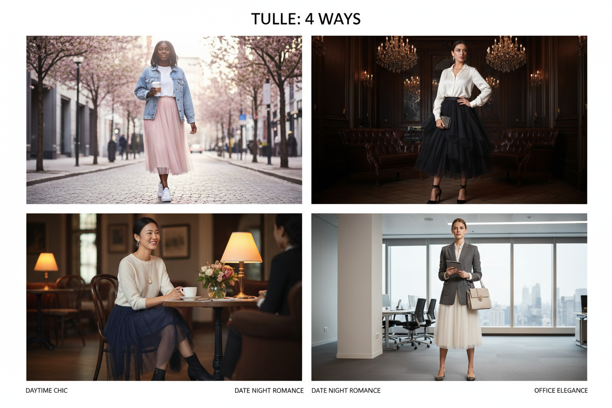 How to Style Tulle Skirts: Versatile Outfit Ideas for Every Occasion