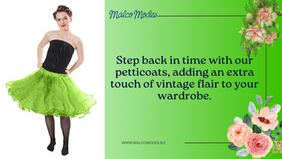 All About Petticoats: Adding Flair to Your Vintage Look