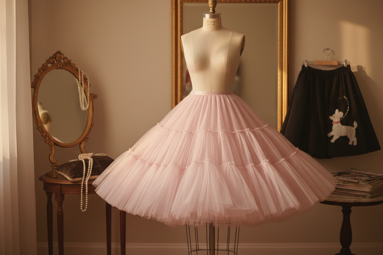 The Ultimate Guide to 1950s Style Petticoats: Vintage Fashion’s Must-Have for Authentic Retro Looks