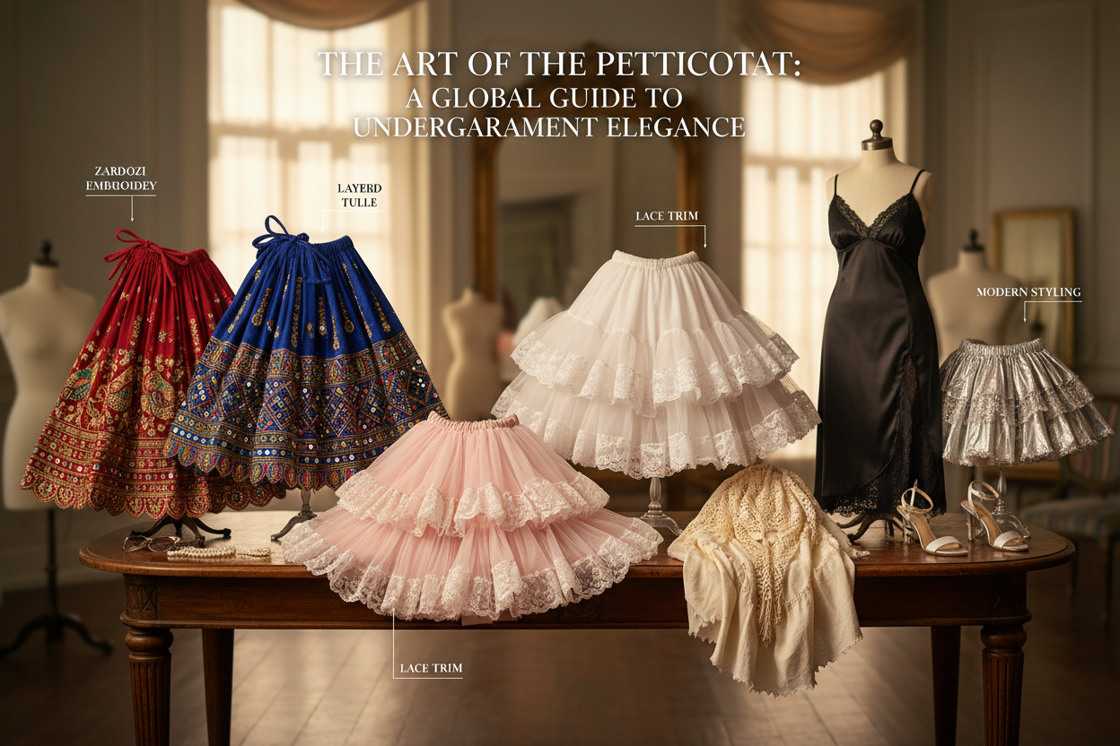 The Ultimate Guide to Petticoats: Ethnic Wear, Vintage Flair, and Styling Tips for Every Occasion