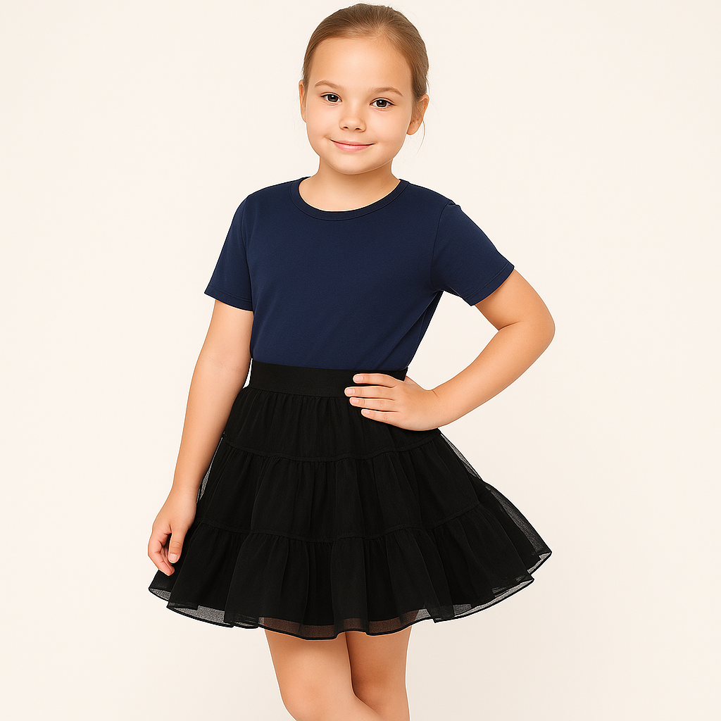 Girls Petticoat Crinoline Underskirt