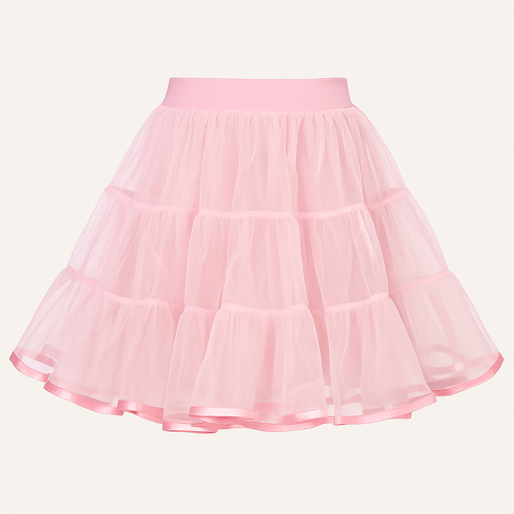 Girls Petticoat Crinoline Underskirt
