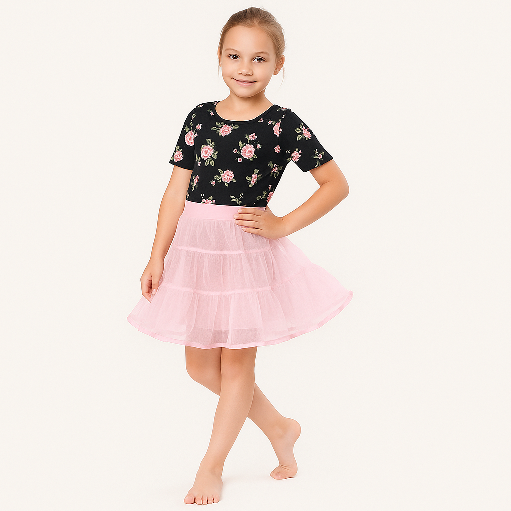 Girls Petticoat Crinoline Underskirt