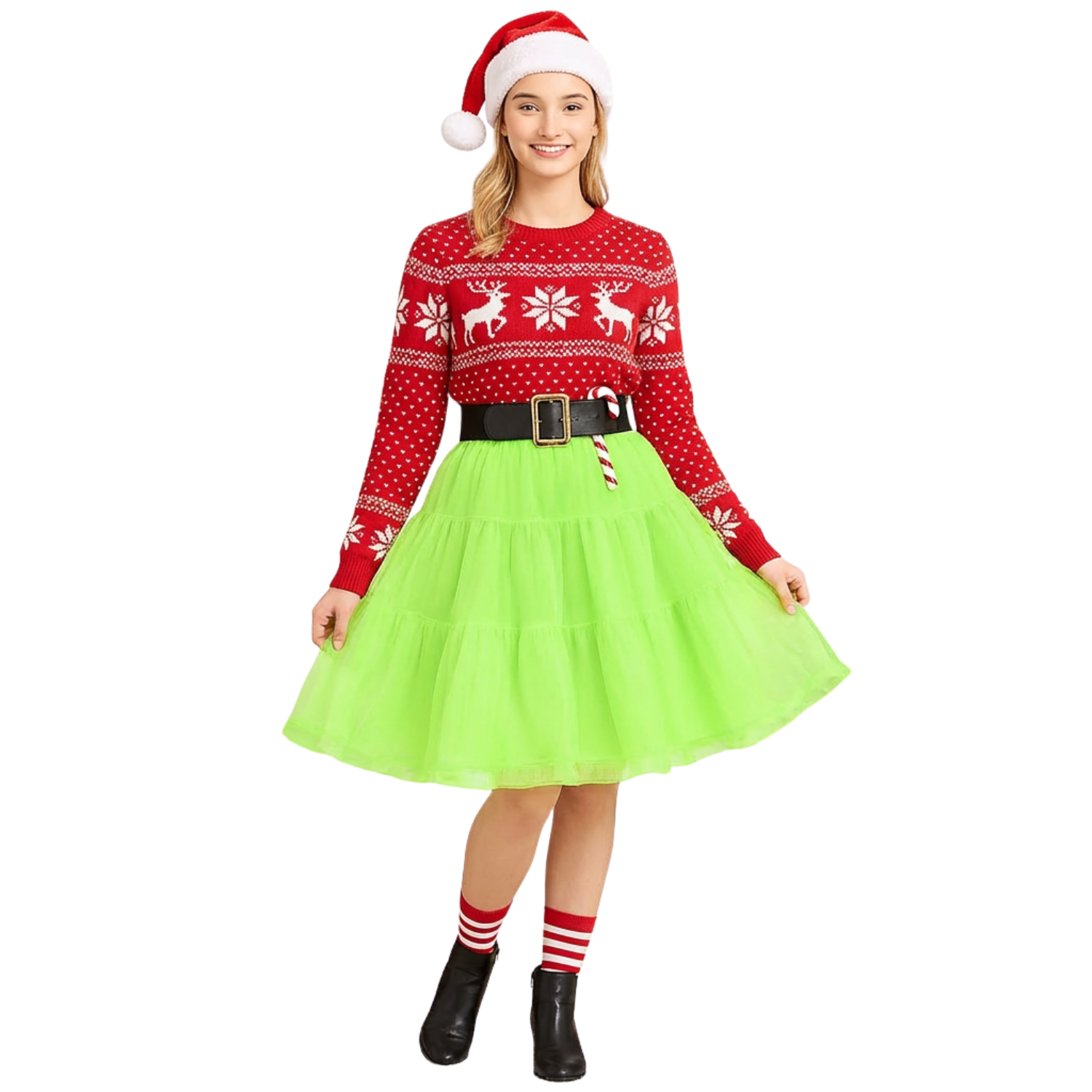 Petticoat Skirt – Fluffy Knee-Length Crinoline