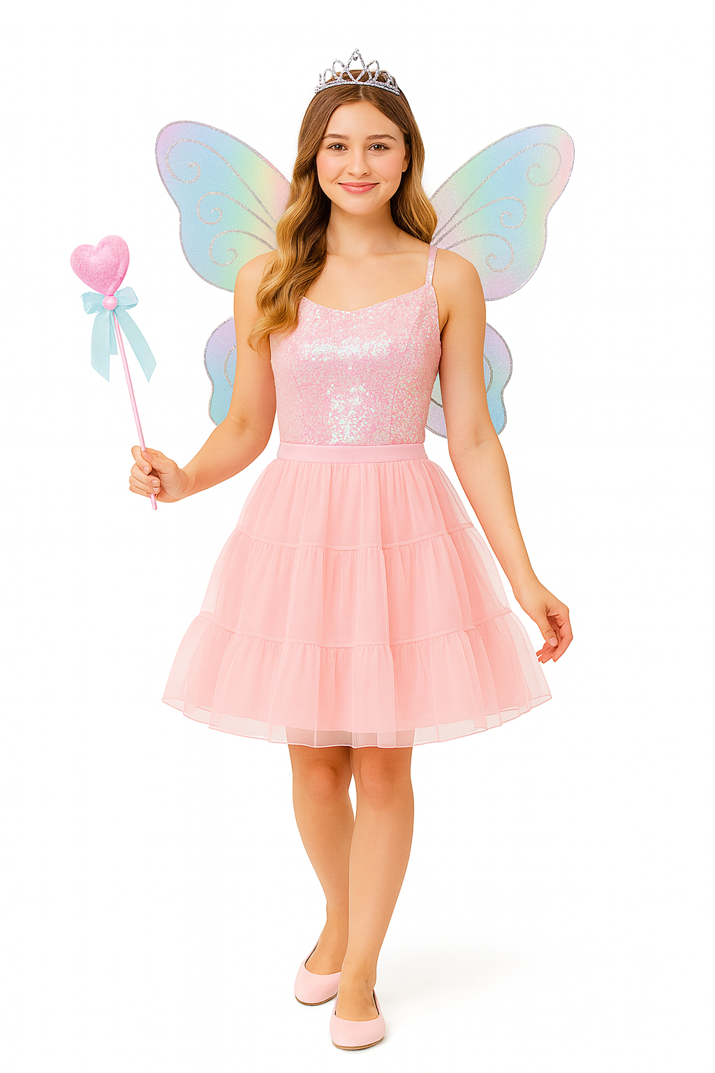 Halloween Petticoat Skirt – Fluffy Knee-Length Costume, Cosplay Costume Crinoline