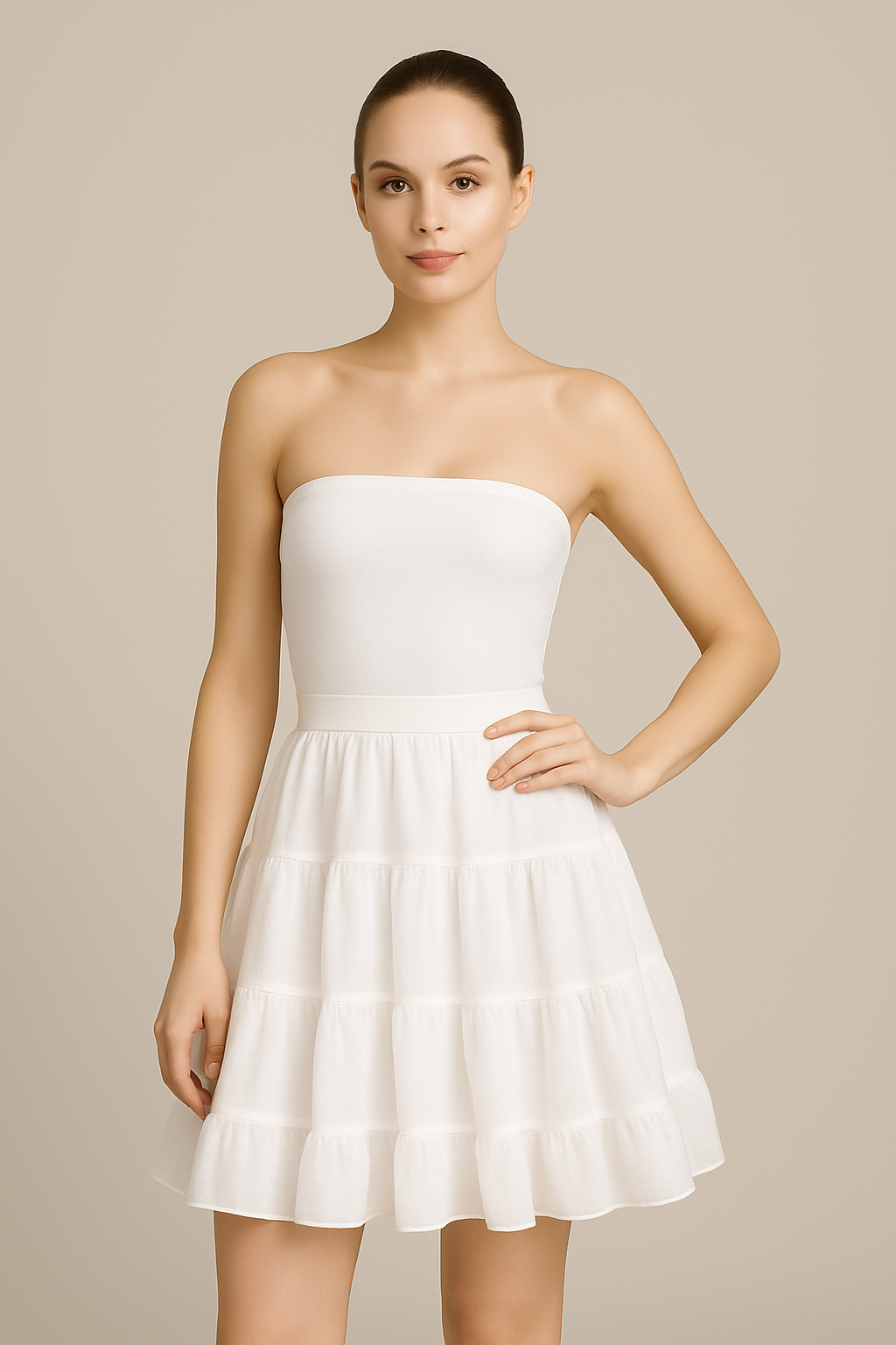 Halloween Petticoat Skirt – Fluffy Knee-Length Costume, Cosplay Costume Crinoline