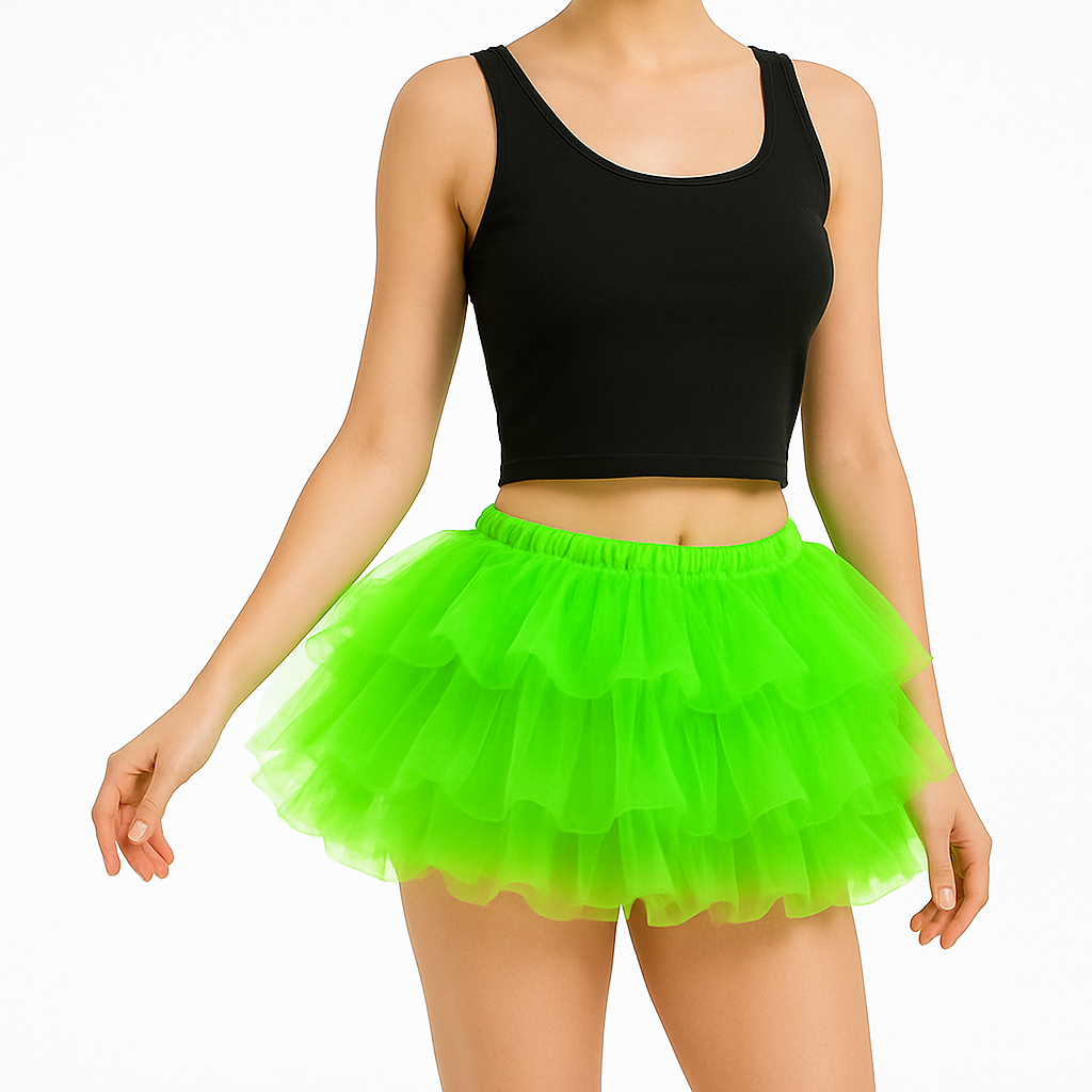 Malco Modes Fluffy Tutu Skirt for Women |Ballet Tutu | Halloween Costume | Festival & Lingerie Outfit