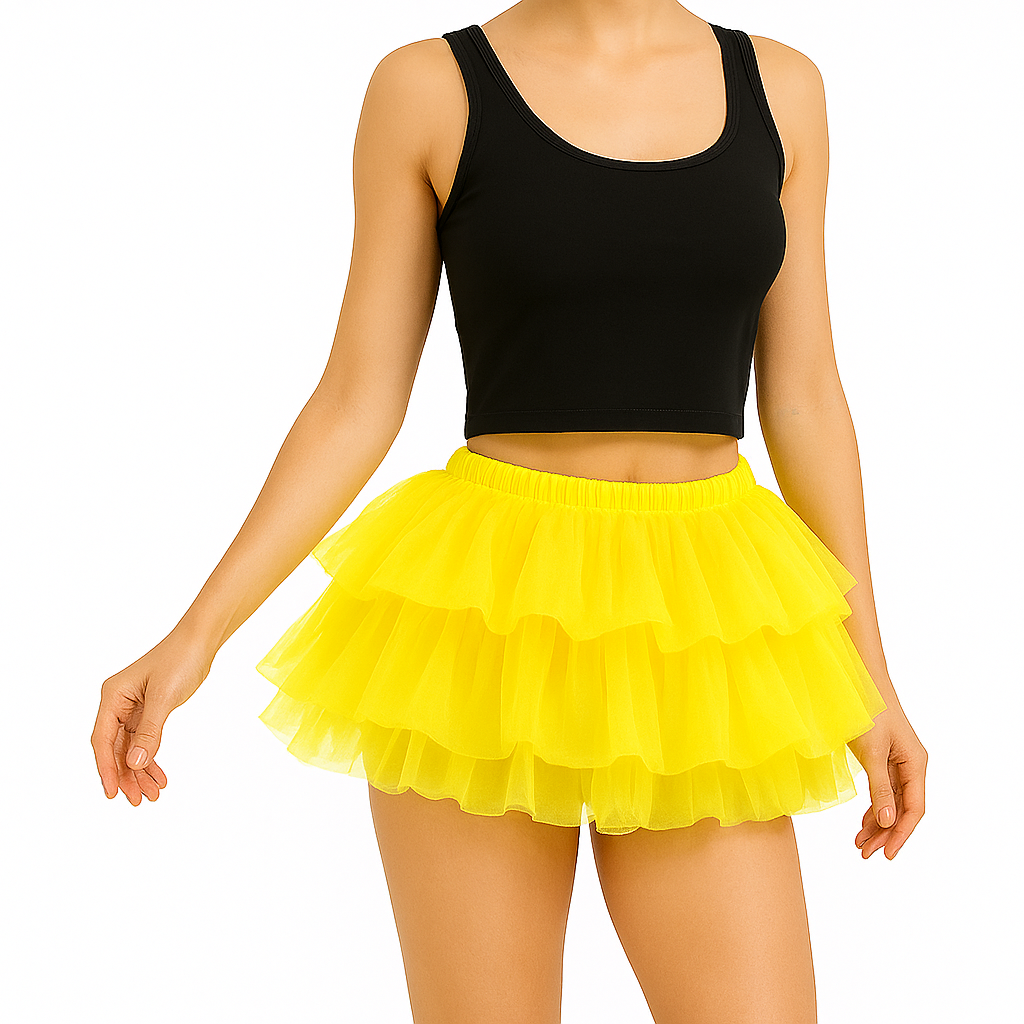 Malco Modes Fluffy Tutu Skirt for Women |Ballet Tutu | Halloween Costume | Festival & Lingerie Outfit