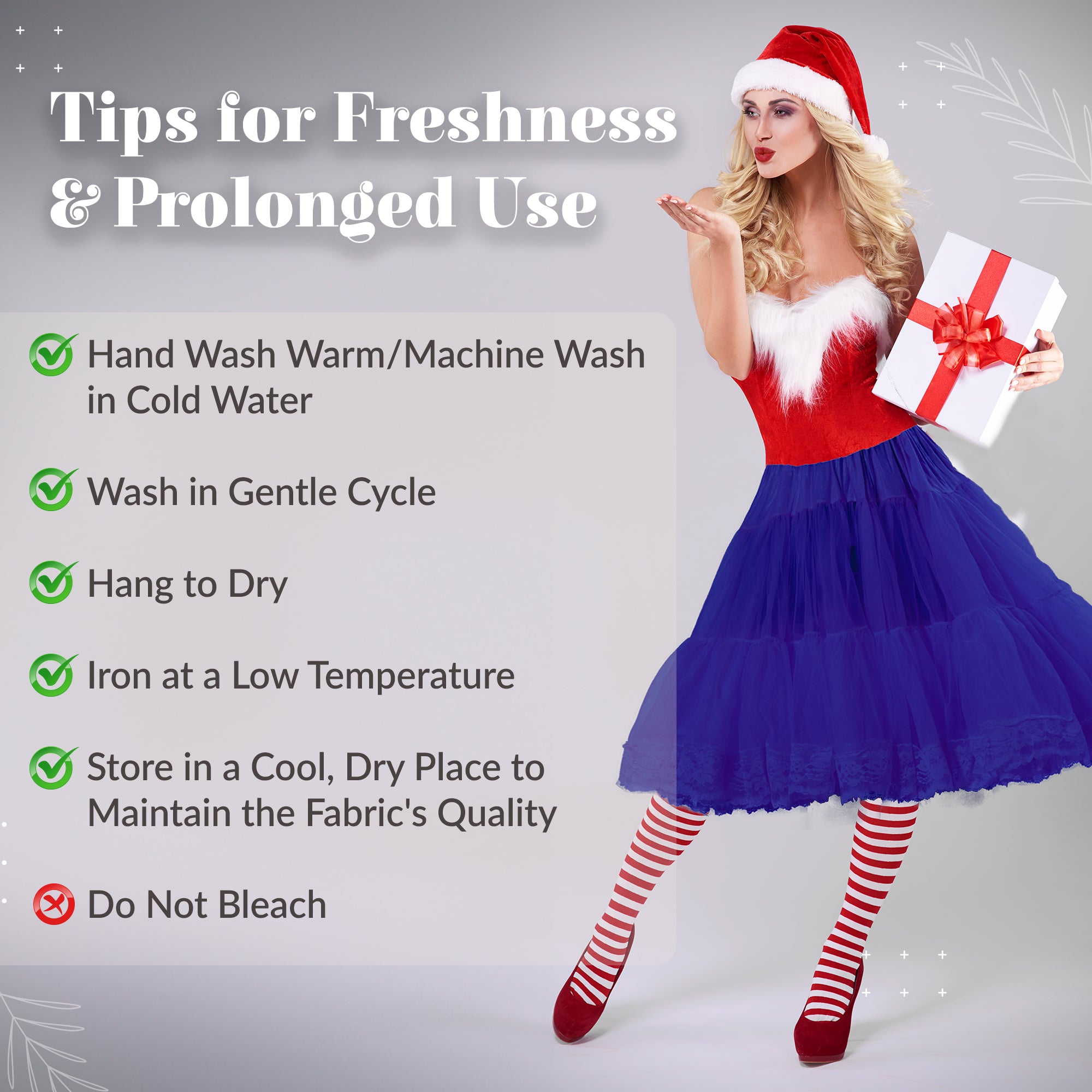 Zooey Luxury Chiffon Adult Petticoat Slip-Royal Blue