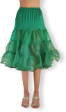 Malco Modes Tea-Length Petticoat Skirt | Mother?s Day | Vintage 50s | Party Skirt | Underskirt for Dresses | Summer | Green Skirt
