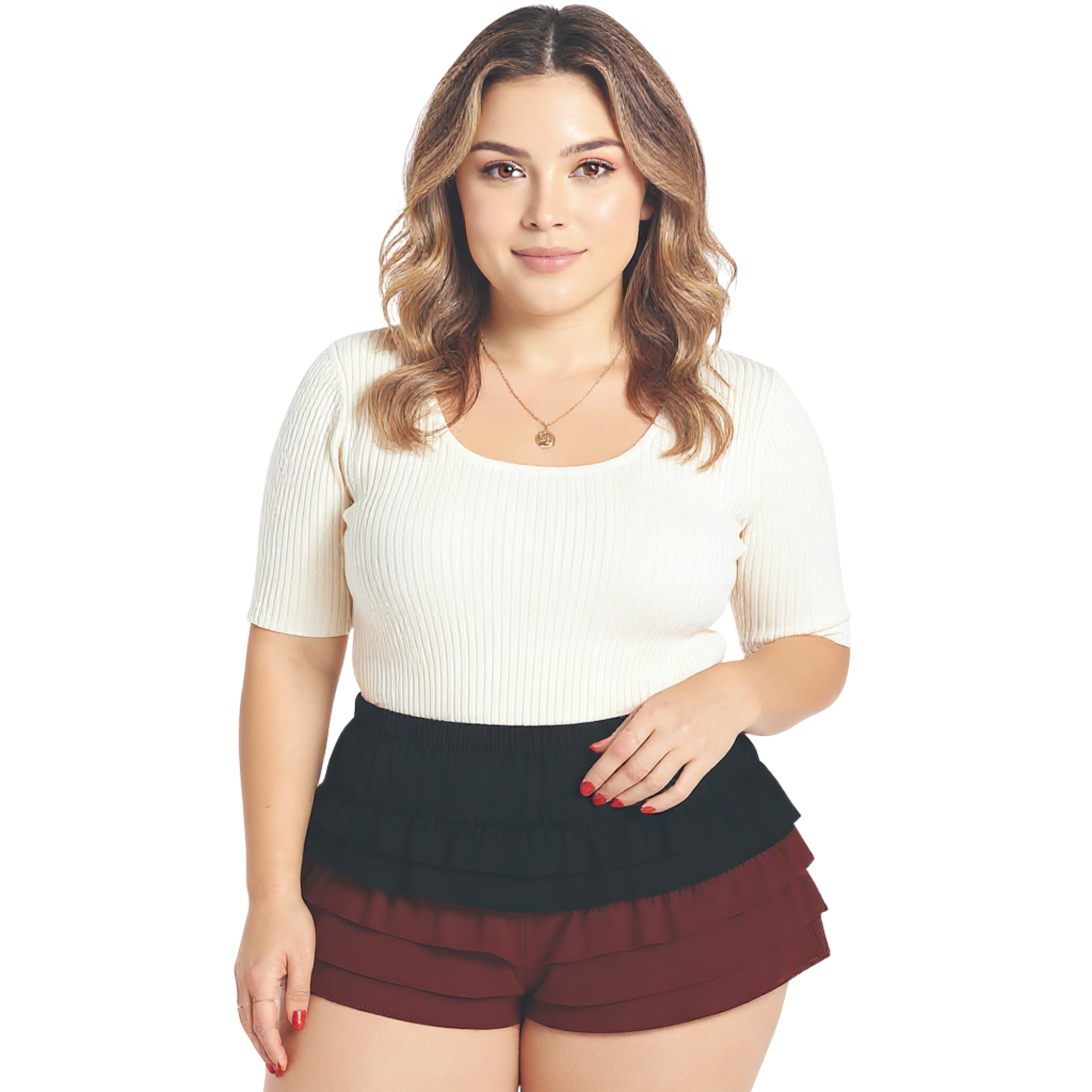 Ruffle Shorts for Women, Lace Bloomers