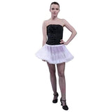 Women's White Tutu Petticoat for Vintage 80s Prom Dress | Queen Tutu Pettiskirt
