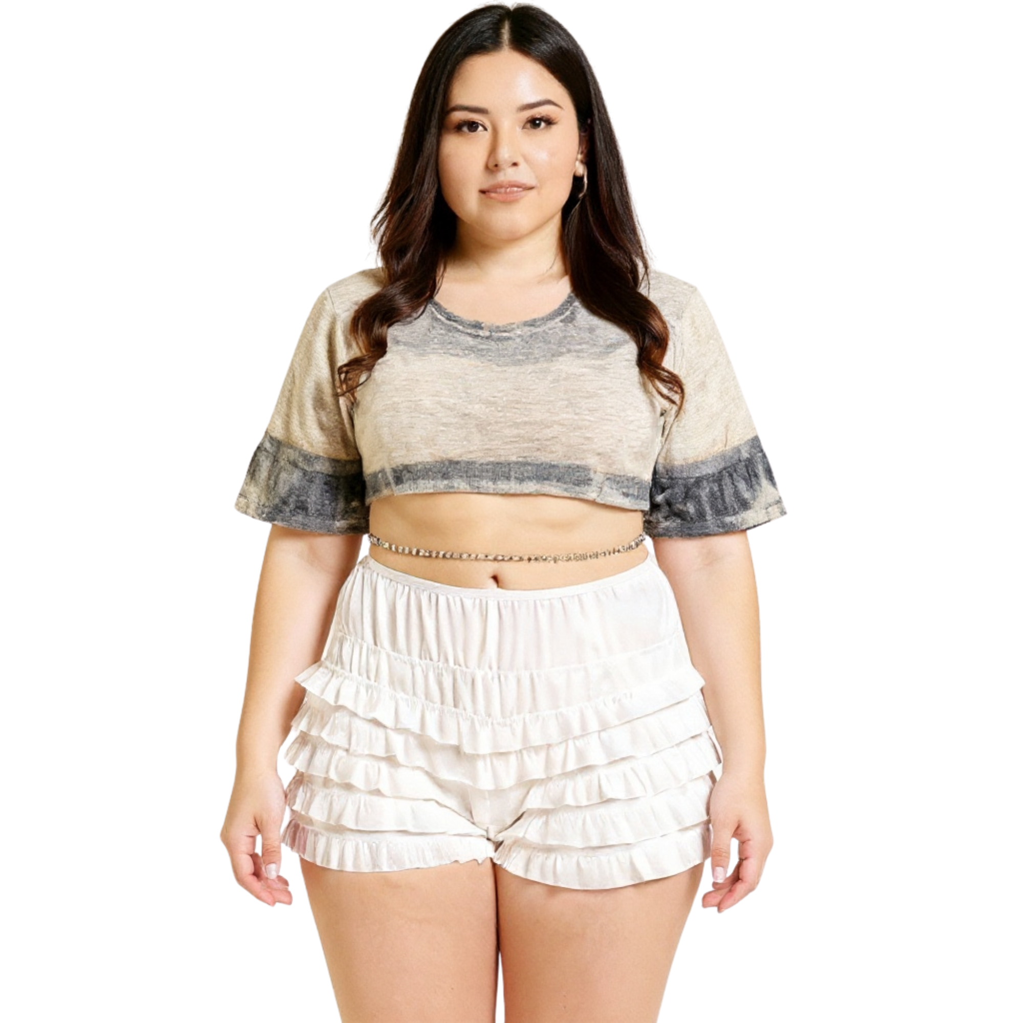 Ruffle Shorts for Women, Lace Bloomers