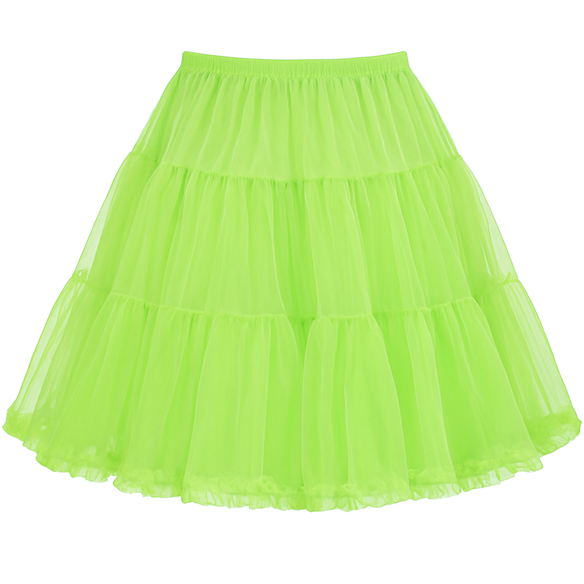 Halloween Petticoat Skirt – Fluffy Knee-Length Costume, Cosplay Costume Crinoline