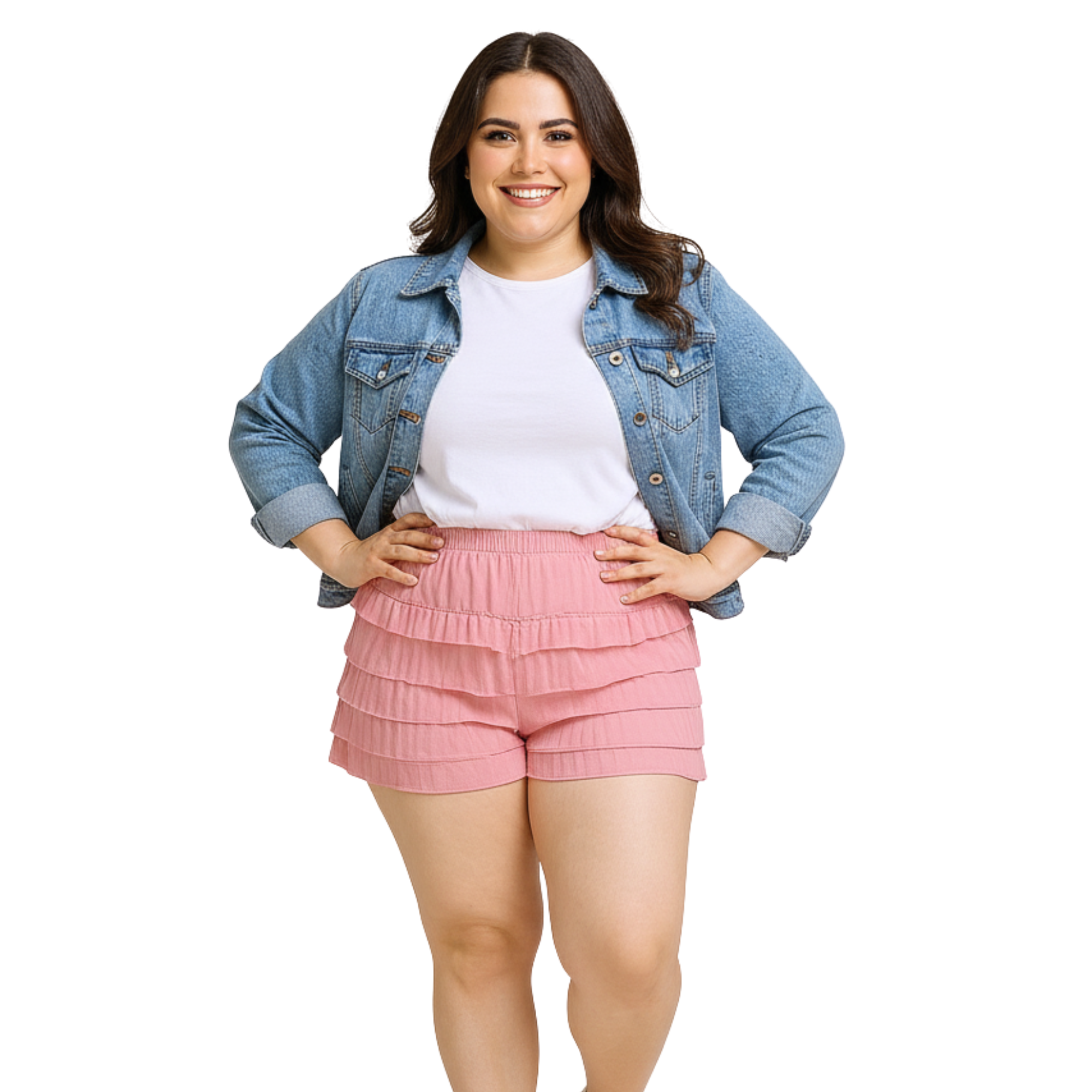 Ruffle Shorts for Women, Lace Bloomers