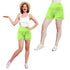 N20 Women's Sexy High Waist Ruffled Petti pants-Apple Green