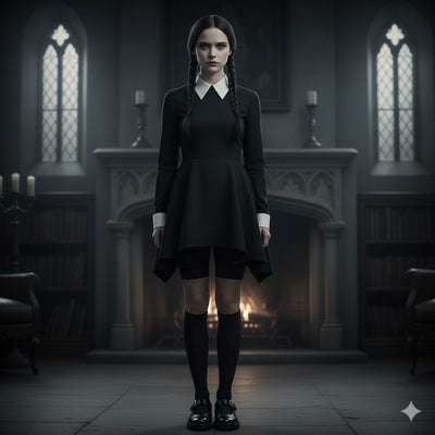 Wednesday Addams Gothic Chic