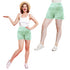 N20 Women's Sexy High Waist Ruffled Petti pants - Light Green