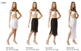 Slips Women's 18in Half Slip with Vintage Nylon Lace-Black malcomodes-biz.myshopify.com