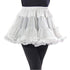 Women's 15in Sexy Tutu Skirt for Halloween & Costume Wear- Grey