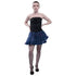 Women's 15in Sexy Tutu Skirt for Halloween & Costume Wear-Navy Blue