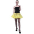 Women's 15in Sexy Tutu Skirt for Halloween & Costume Wear-Yellow