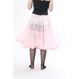 417 Women's Sexy Tea Length Petticoat for Poodle - Pink