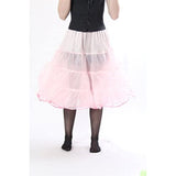 417 Women's Sexy Tea Length Petticoat - Pink