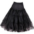 418 Women's Sexy Vintage Rockabilly Tutu Petticoat-Black