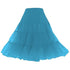 418 Women's Sexy Vintage Rockabilly Tutu Petticoat-Peacock Blue