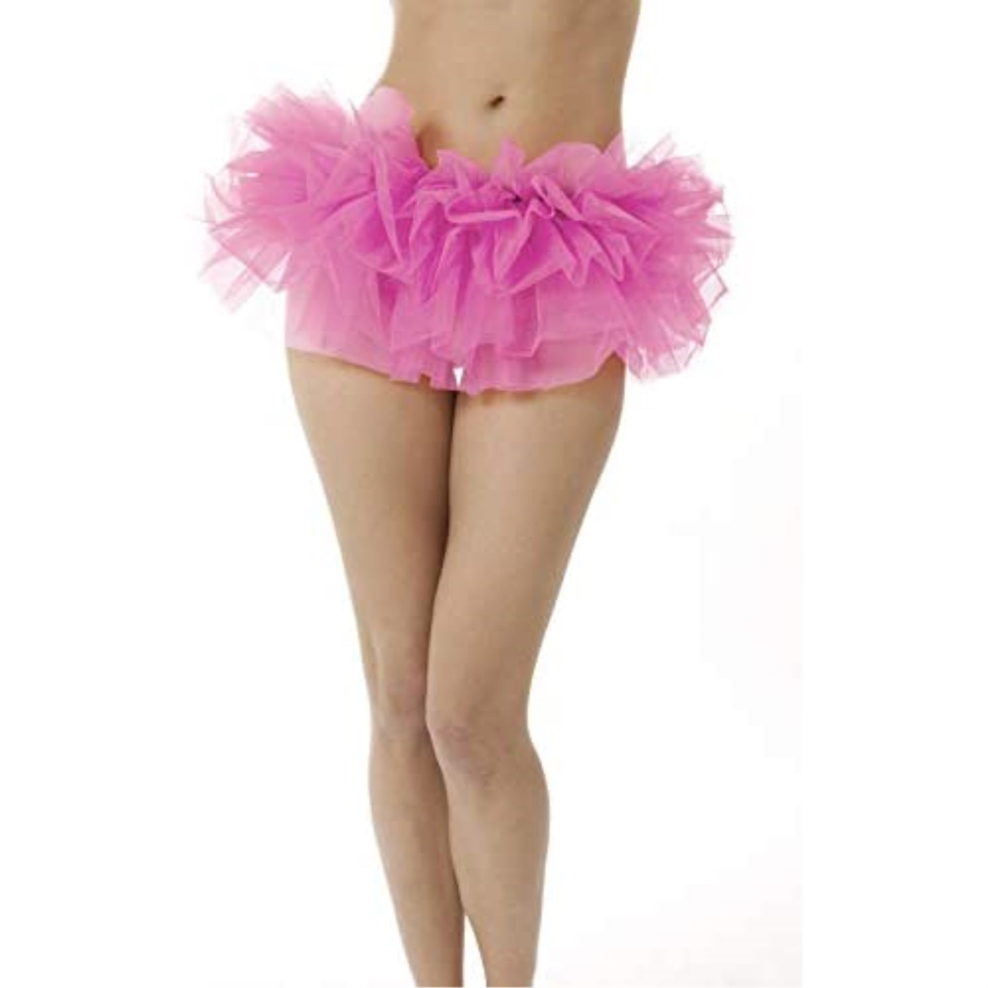 Adult Narrow Tutu for Halloween Costumes & Christmas Elf-Hot Pink