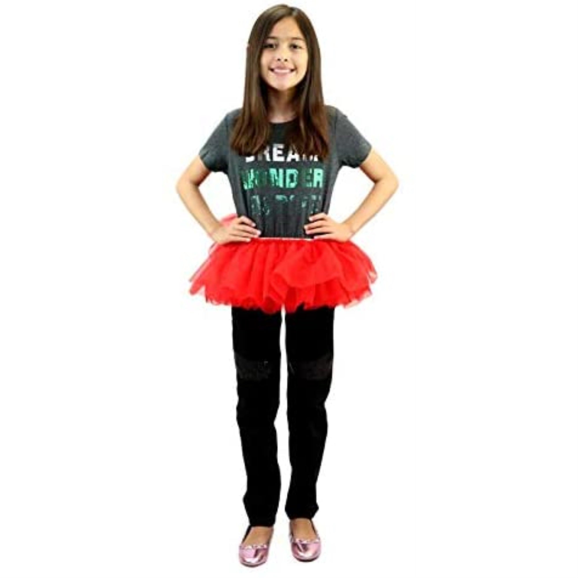 Tutus Child Mock Pancake Tutu Easter Spring &  Halloween -Red malcomodes-biz.myshopify.com