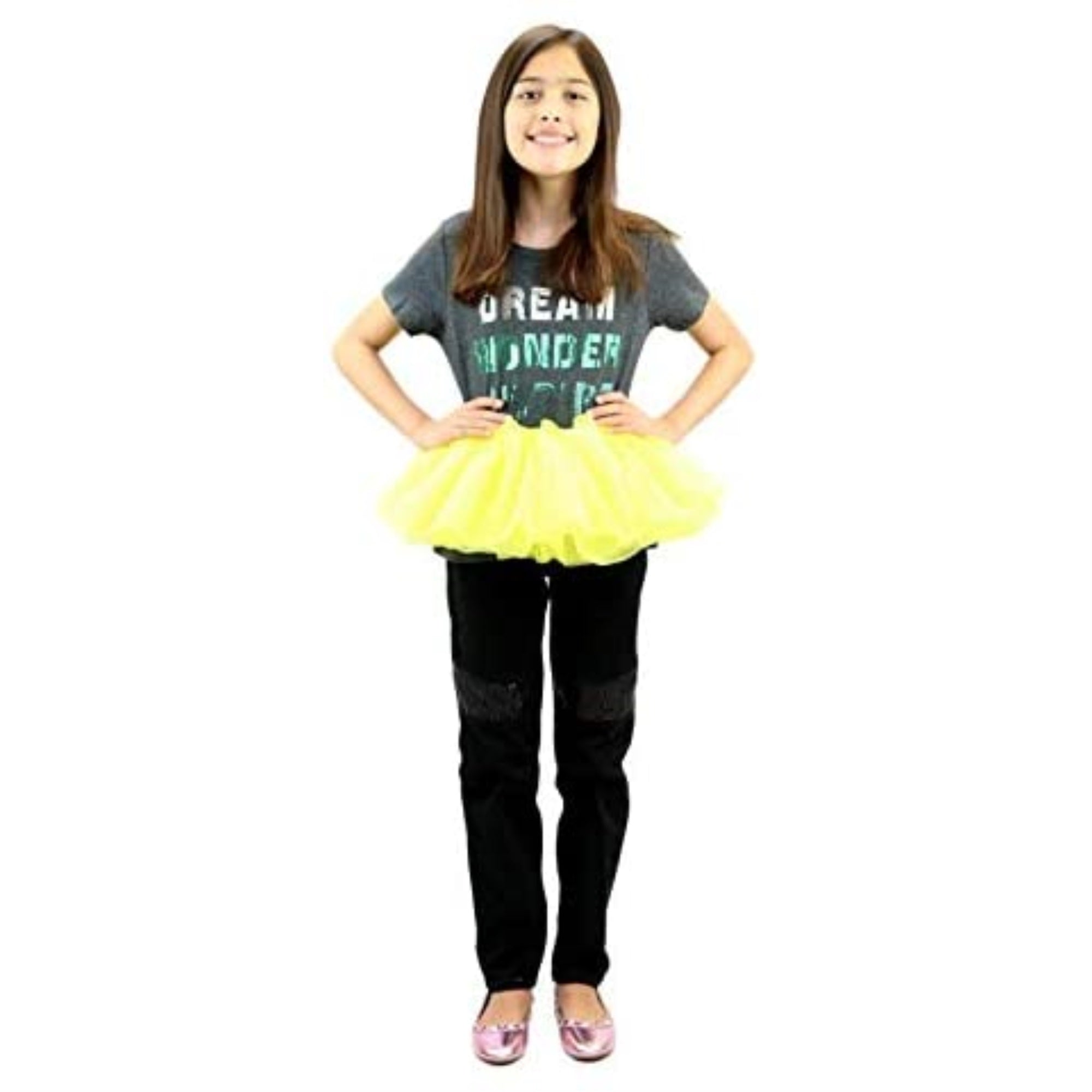 Tutus Child Mock Pancake Tutu Easter Spring &  Halloween -Yellow malcomodes-biz.myshopify.com