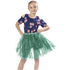 Girls' Classic Layered Princess Tutu-Kelly Green