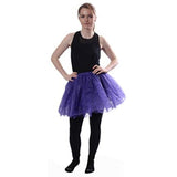 Tutus Girls' Classic Layered Princess Tutu-  Purple malcomodes-biz.myshopify.com