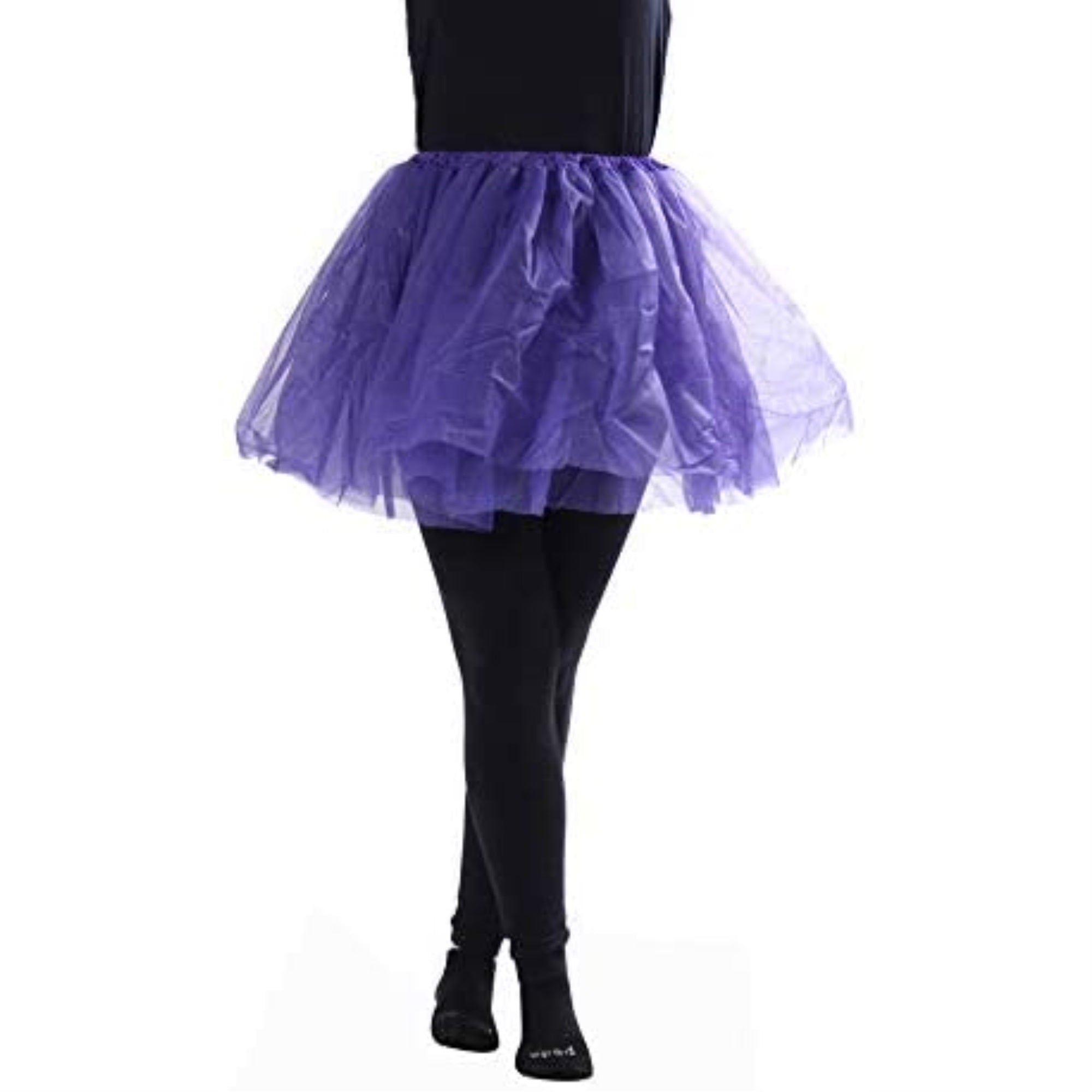 Tutus Girls' Classic Layered Princess Tutu-  Purple malcomodes-biz.myshopify.com