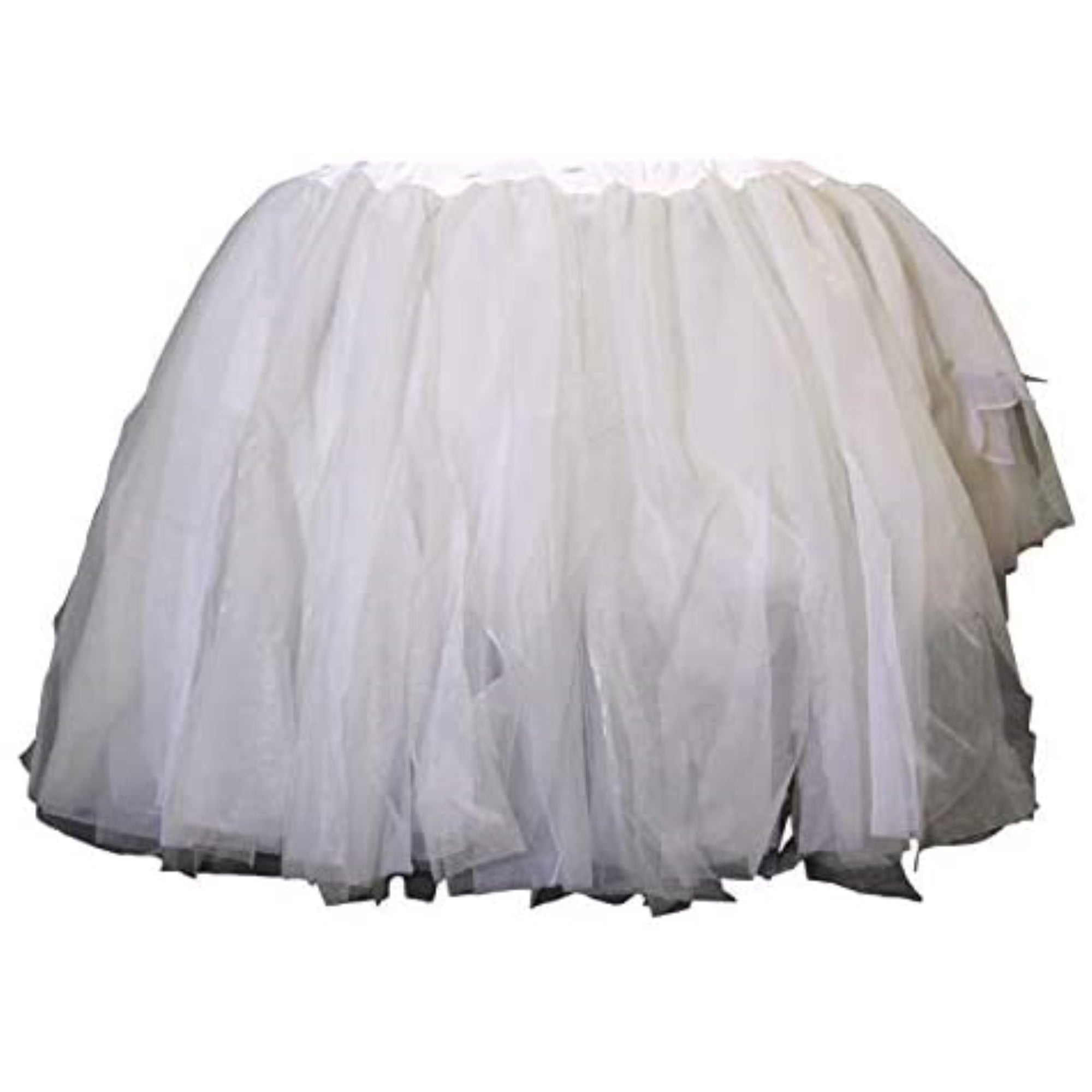 Dance Dresses, Skirts & Costumes Organdy 7.5 in Fluffy Skirt-White/Grey malcomodes-biz.myshopify.com