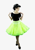 Michelle Knee Length Petticoat for Vintage Clothing & Rockabilly-Apple Green