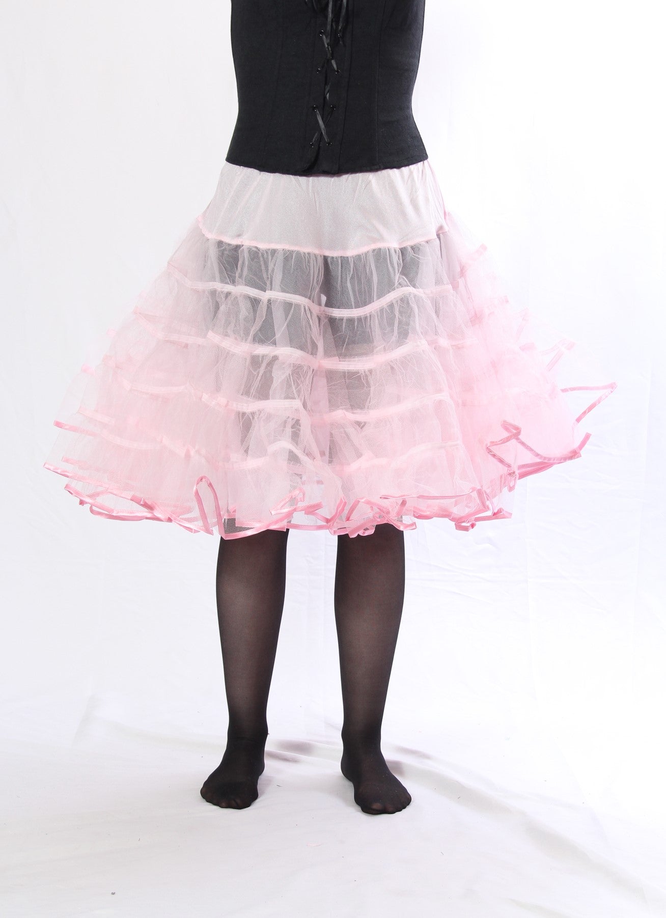Dance Dresses, Skirts & Costumes Meghan Luxury Crinoline Slip with Adjustable Waist & Length for Rockabilly-Pink malcomodes-biz.myshopify.com