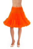 Luxury Vintage Knee Length Crinoline Jennifer Petticoat-Orange
