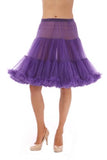 Luxury Vintage Knee Length Crinoline Jennifer Petticoat-Purple