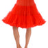 Luxury Vintage Knee Length Crinoline Jennifer Petticoat-Red