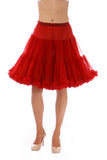 Luxury Vintage Knee Length Crinoline Jennifer Petticoat - Ruby Red