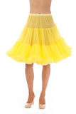 Luxury Vintage Knee Length Crinoline Jennifer Petticoat-Yellow