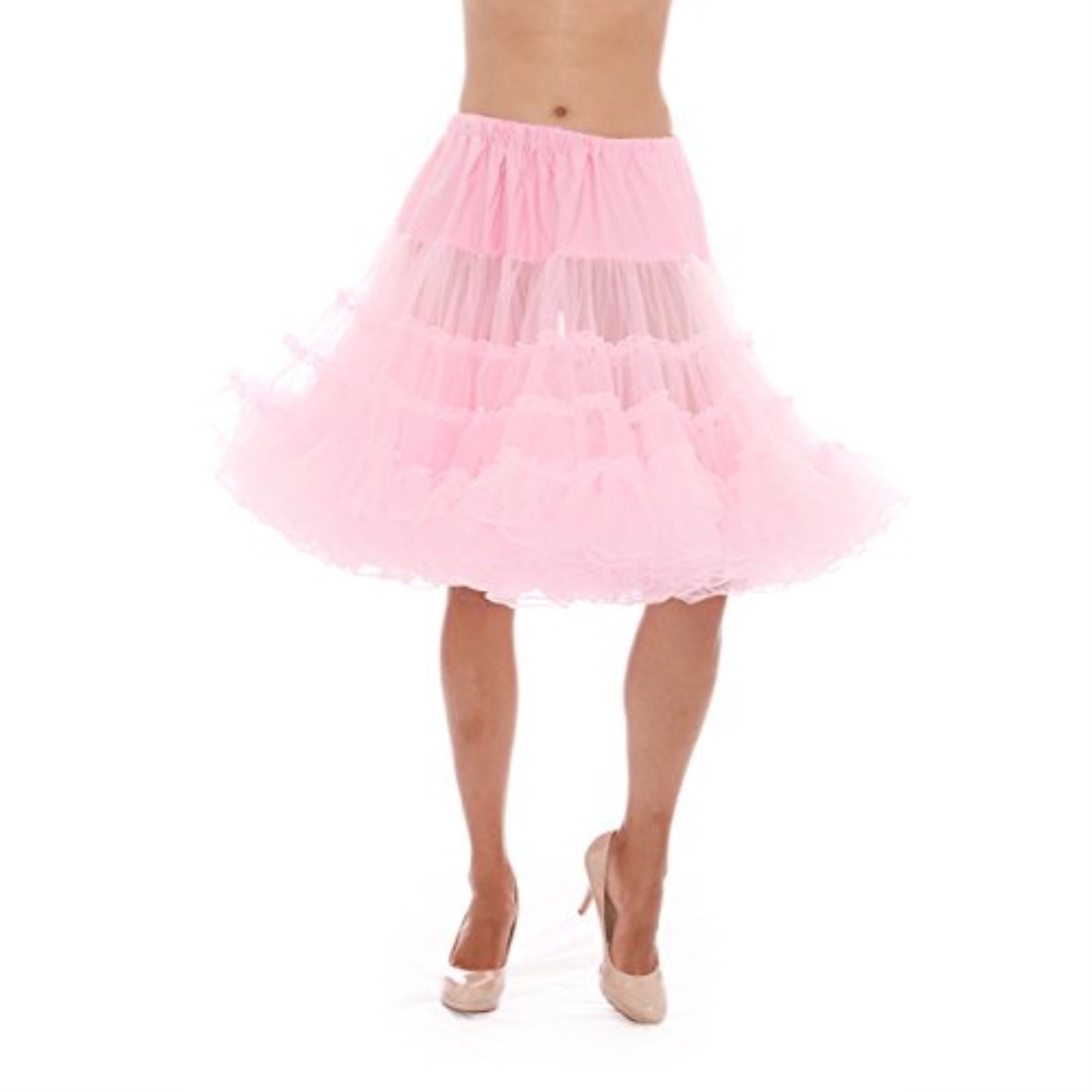 Dance Petticoat Pettiskirt Underskirt Tutu Crinoline - Pink