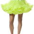 Alyse Luxury Chiffon Adult Petticoat - Apple Green