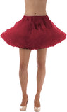 Alyse Luxury Chiffon Adult Petticoat Slip with Adjustable Waist & Length-Wine
